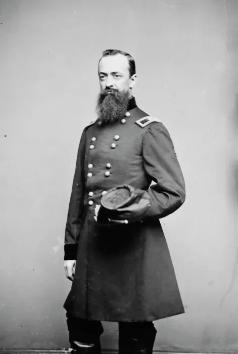 Framed Print : General Joseph Farmer Knipe, between 1855 and 1865. Creator: Unknown Framed Print : General Joseph Farmer Knipe, between 1855 and 1865. Creator: Unknown