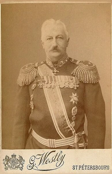 General Konstantin Pavlovich Prezhbyano (1840-1905). Creator: Photo studio E