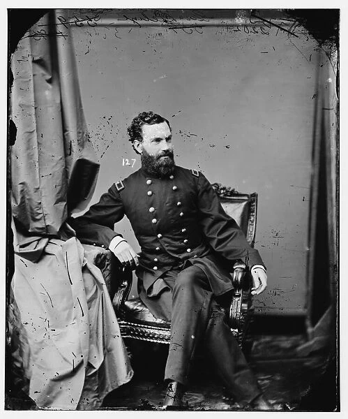 General Louis Henry Pelouze, US Army, between 1860 and 1875. Creator: Unknown
