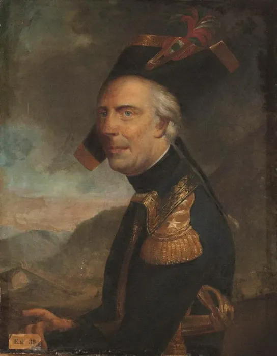 Framed Print : General Luc Dagobert de Fontenille (1736-1794) Framed Print : General Luc Dagobert de Fontenille (1736-1794)
