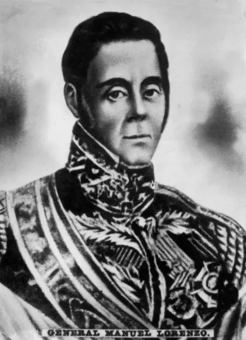 Framed Print : General Manuel Lorenzo Framed Print : General Manuel Lorenzo