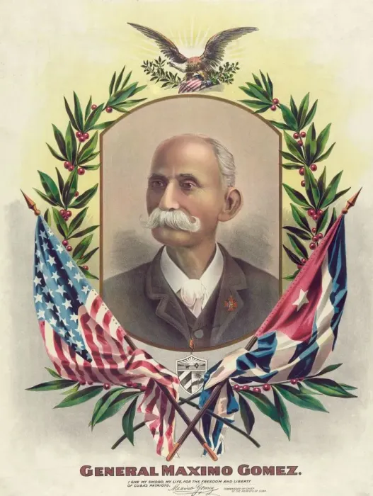 Framed Print : General Maximo Gomez, 19th century Framed Print : General Maximo Gomez, 19th century