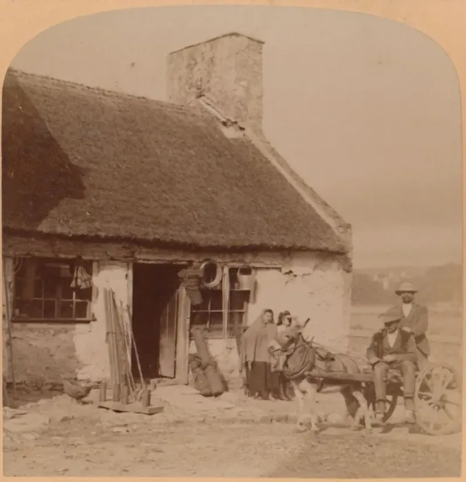 Framed Print : A General Merchandise Store, Killorgin, Ireland, 1901. Creator: Underwood & Underwood Framed Print : A General Merchandise Store, Killorgin, Ireland, 1901. Creator: Underwood & Underwood
