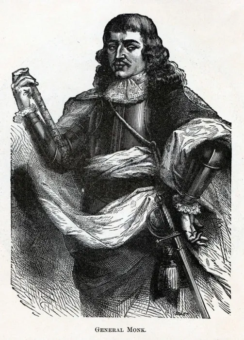 Framed Print : General Monk, 1882. Artist: Anonymous Framed Print : General Monk, 1882. Artist: Anonymous
