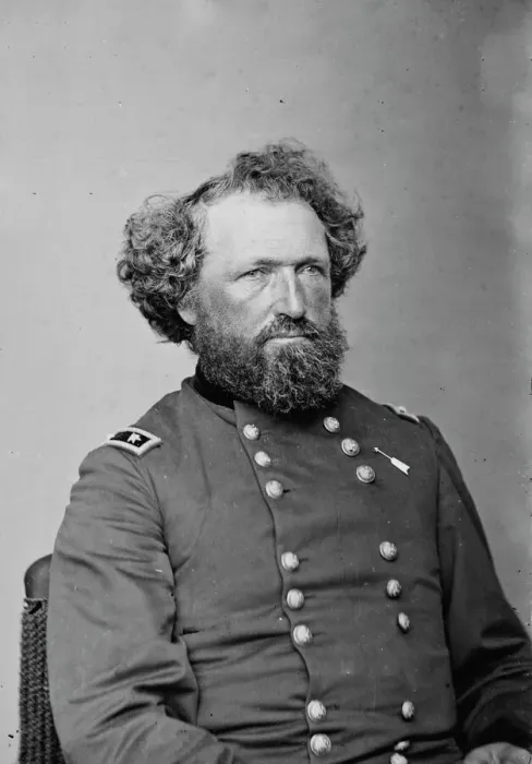 Framed Print : General Mortimer Dormer Leggett, between 1855 and 1865. Creator: Unknown Framed Print : General Mortimer Dormer Leggett, between 1855 and 1865. Creator: Unknown