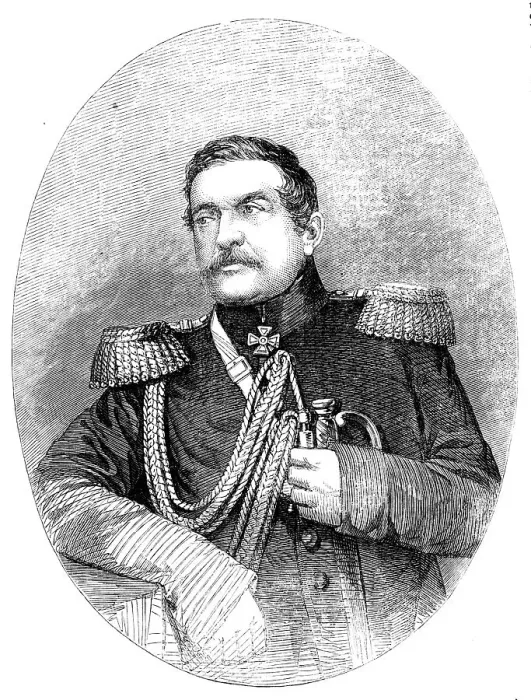 Framed Print : General Mouravieff, the Captor of Kars (from a photograph by Weingartner, of Moscow), 1856. Creator: Unknown Framed Print : General Mouravieff, the Captor of Kars (from a photograph by Weingartner, of Moscow), 1856. Creator: Unknown