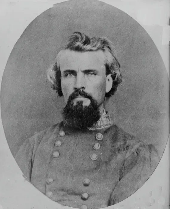Framed Print : General Nathan Bedford Forrest, between 1880 and 1920. Creator: Unknown