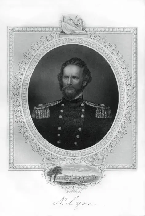 Framed Print : General Nathaniel Lyon, Union general in the American Civil War, (1862-1867) Framed Print : General Nathaniel Lyon, Union general in the American Civil War, (1862-1867)