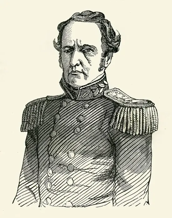 Framed Print : General Patterson, 1849. Creator: Unknown Framed Print : General Patterson, 1849. Creator: Unknown