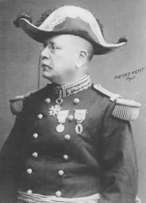 Framed Print : General Piegne, c1893. Artist: Pierre Petit Framed Print : General Piegne, c1893. Artist: Pierre Petit