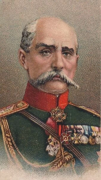 General Platon Lechitsky (1856-1921), Russian commander in the First World War, 1917
