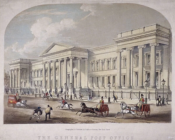 General Post Office, London, c1840