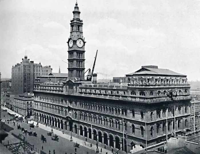 Framed Print : General Post Office, Sydney, c1900. Creator: Unknown Framed Print : General Post Office, Sydney, c1900. Creator: Unknown