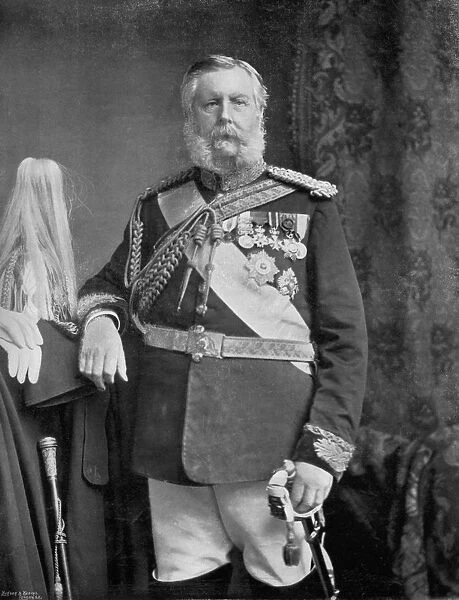 General Prince Edward of Saxe-Weimar, 1896. Artist: Elliott & Fry