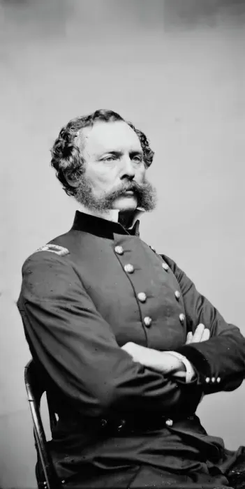 Framed Print : General Randolph B. Marcy, US Army, between 1855 and 1865. Creator: Unknown Framed Print : General Randolph B. Marcy, US Army, between 1855 and 1865. Creator: Unknown