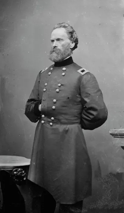 Framed Print : General Robert Cowdin, between 1855 and 1865. Creator: Unknown Framed Print : General Robert Cowdin, between 1855 and 1865. Creator: Unknown