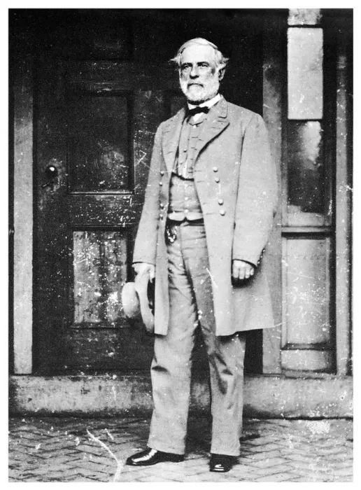 Framed Print : General Robert E Lee, American Confederate soldier, 1865 (1955) Framed Print : General Robert E Lee, American Confederate soldier, 1865 (1955)
