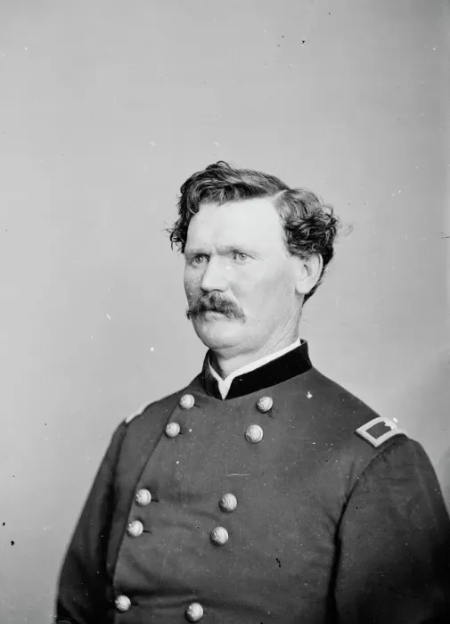 Framed Print : General Robert Kingston Scott, US Army, between 1855 and 1865. Creator: Unknown Framed Print : General Robert Kingston Scott, US Army, between 1855 and 1865. Creator: Unknown