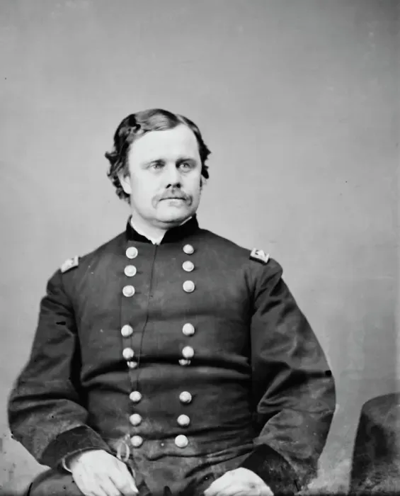 Framed Print : General Robert Ogden Tyler, between 1855 and 1865. Creator: Unknown Framed Print : General Robert Ogden Tyler, between 1855 and 1865. Creator: Unknown