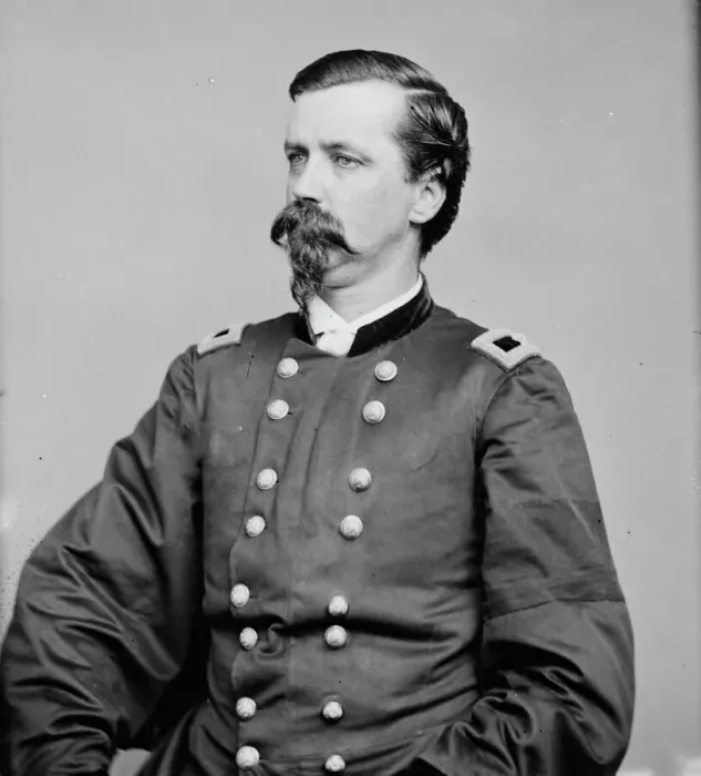Framed Print : General Robert Sanford Foster, US Army, between 1855 and 1865. Creator: Unknown Framed Print : General Robert Sanford Foster, US Army, between 1855 and 1865. Creator: Unknown