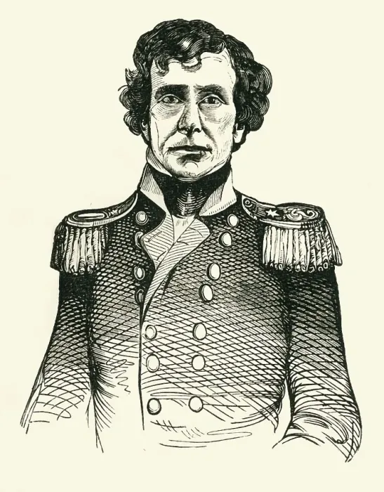 Framed Print : General Roger Jones, 1849. Creator: Unknown Framed Print : General Roger Jones, 1849. Creator: Unknown
