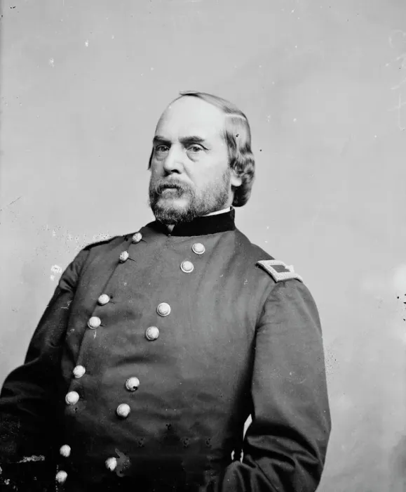 Framed Print : General Rufus Ingalls, between 1855 and 1865. Creator: Unknown Framed Print : General Rufus Ingalls, between 1855 and 1865. Creator: Unknown