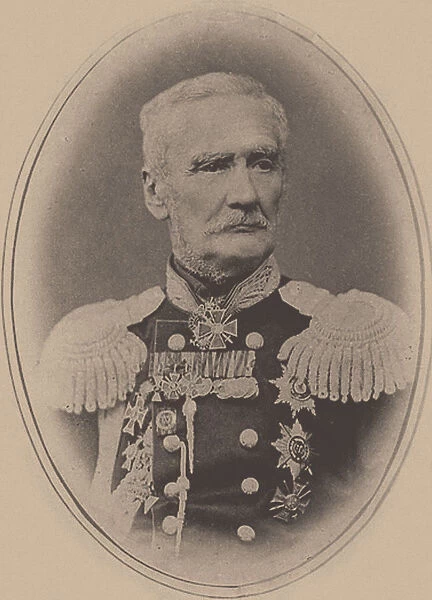 General Sergey Petrovich Buturlin (1803-1873), 1860s. Artist: Anonymous