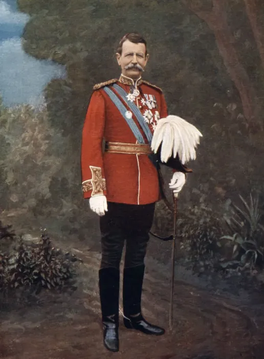 Framed Print : General Sir Charles Warren, British soldier, 1902. Artist: Elliott & Fry Framed Print : General Sir Charles Warren, British soldier, 1902. Artist: Elliott & Fry