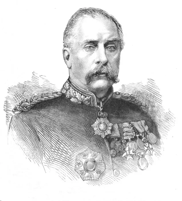 Framed Print : General Sir Gerald Graham, c1881-85 Framed Print : General Sir Gerald Graham, c1881-85