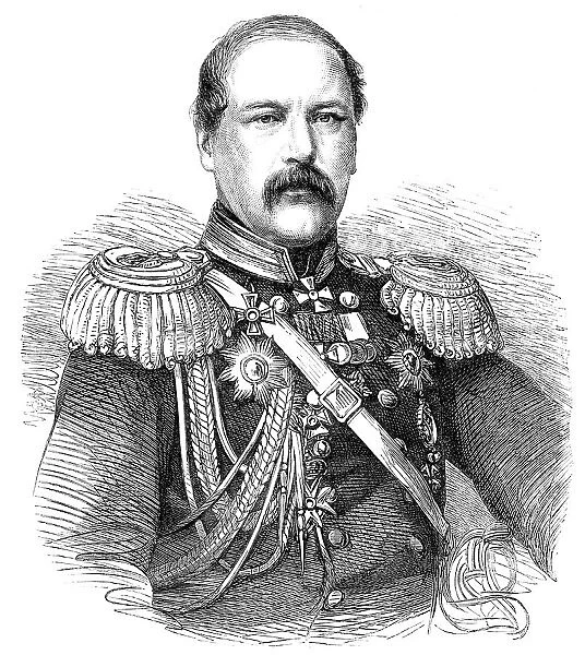 General Todleben, the Russian military engineer, 1864. Creator: Unknown
