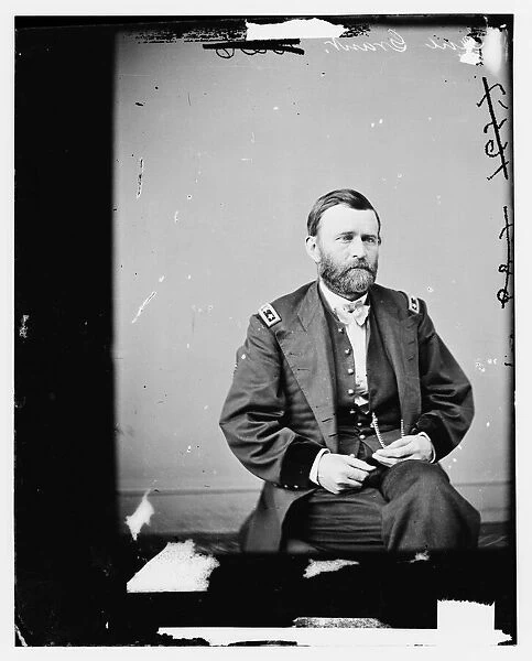 General Ulysses. S. Grant, between 1855 and 1865. Creator: Unknown