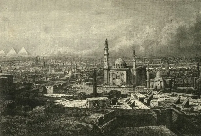 Framed Print : General View of Cairo, 1890. Creator: Unknown Framed Print : General View of Cairo, 1890. Creator: Unknown