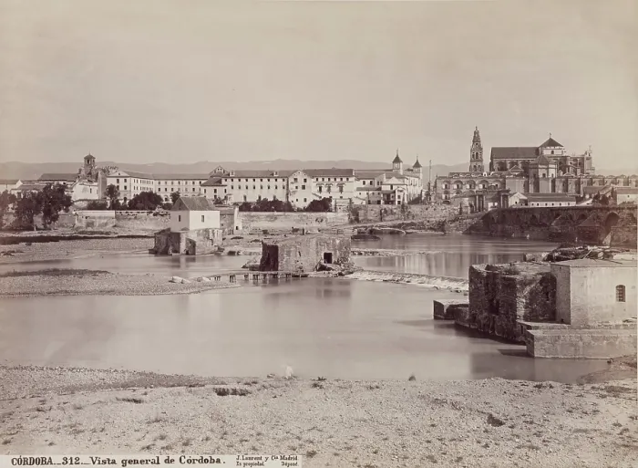 Framed Print : General view of Cordoba, c1885. Creator: Juan Laurent Framed Print : General view of Cordoba, c1885. Creator: Juan Laurent