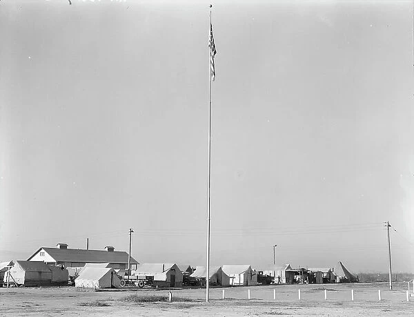 General view of Kern migrant camp, California, 1936. Creator: Dorothea Lange