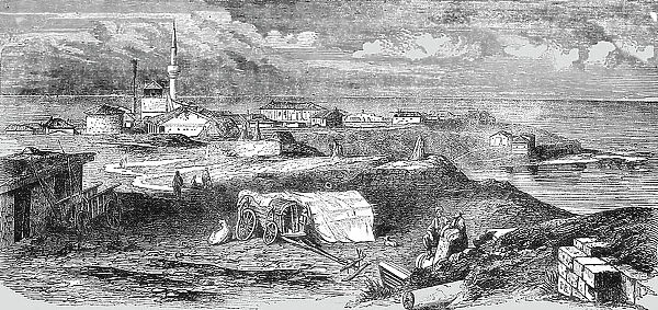 General View of Kustendje, 1854. Creator: Unknown