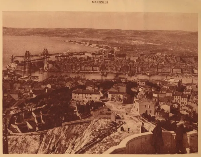 Framed Print : General View of Marseille, 1930. Creator: Unknown Framed Print : General View of Marseille, 1930. Creator: Unknown