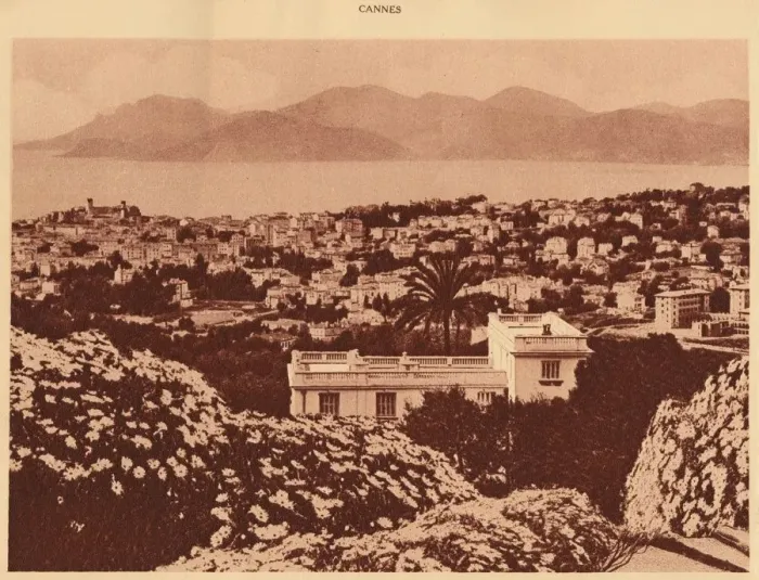 Framed Print : General view taken from Pezou, Cannes, 1930. Creator: Unknown Framed Print : General view taken from Pezou, Cannes, 1930. Creator: Unknown