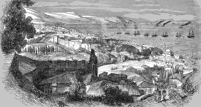 Framed Print : General View of Trebizond, 1854. Creator: Unknown Framed Print : General View of Trebizond, 1854. Creator: Unknown