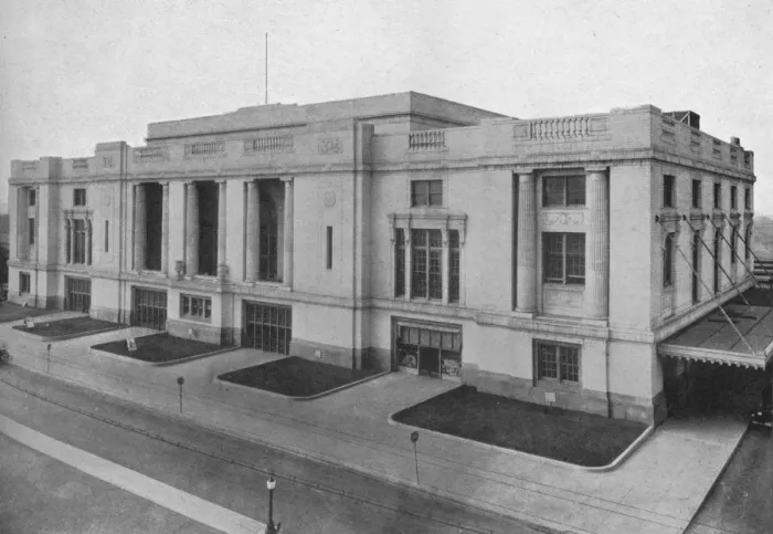 Framed Print : General view - Union Terminal Station, Dallas, Texas, 1922