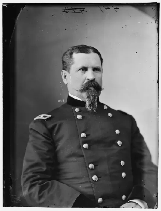 Framed Print : General William B. Hazen, US Army, between 1870 and 1880. Creator: Unknown Framed Print : General William B. Hazen, US Army, between 1870 and 1880. Creator: Unknown