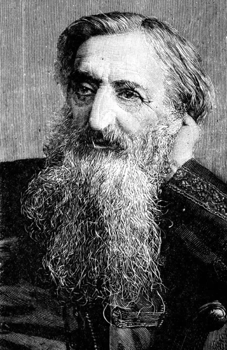 Framed Print : General William Booth, evangelical social worker and founder of the Salvation Army, 1894