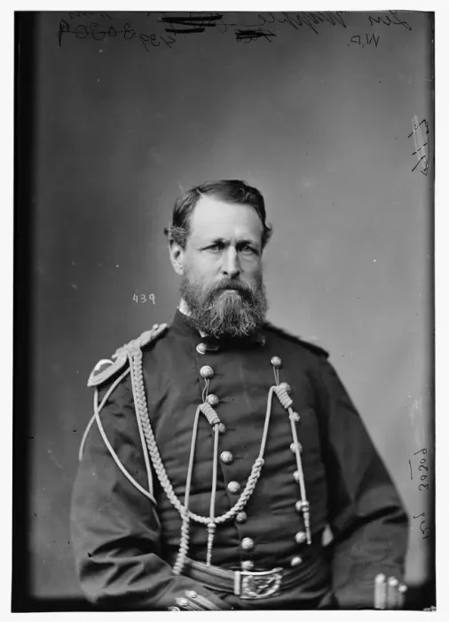 Framed Print : General William Dennison Whipple, US Army, c 1875. Creator: Unknown Framed Print : General William Dennison Whipple, US Army, c 1875. Creator: Unknown