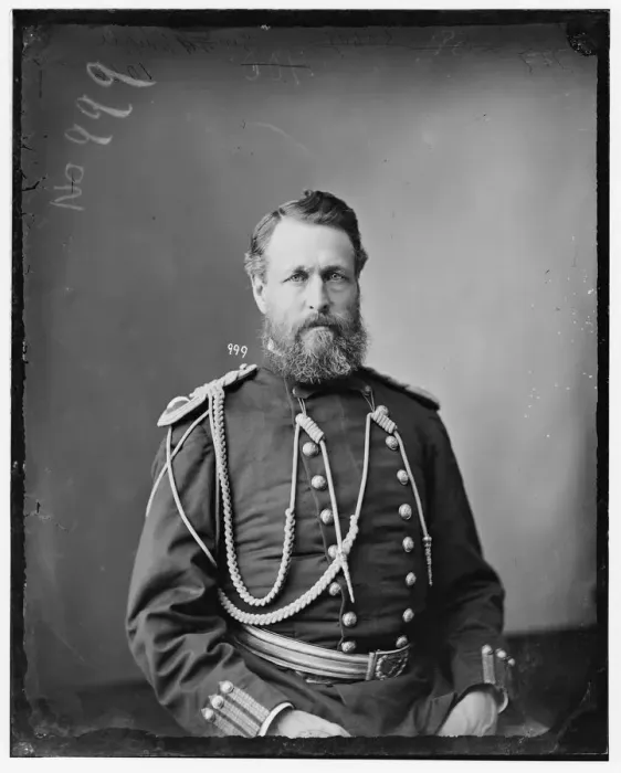 Framed Print : General William Dennison Whipple, US Army, between 1865 and 1880. Creator: Unknown Framed Print : General William Dennison Whipple, US Army, between 1865 and 1880. Creator: Unknown