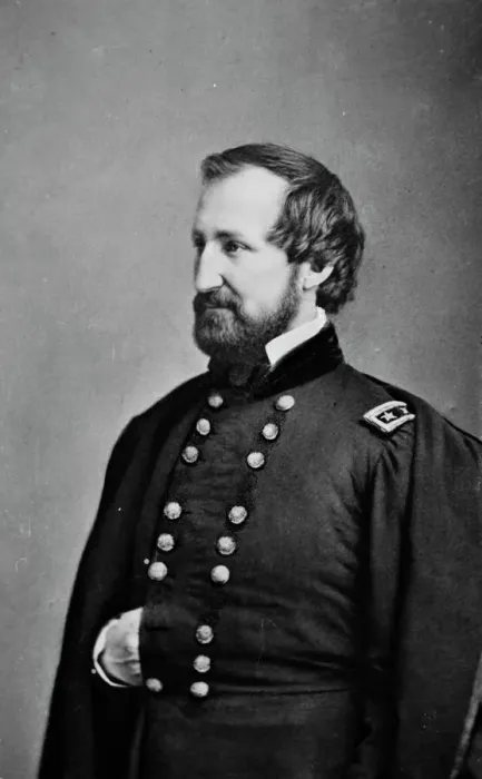 Framed Print : General William Starke Rosecrans, between 1855 and 1865. Creator: Unknown Framed Print : General William Starke Rosecrans, between 1855 and 1865. Creator: Unknown