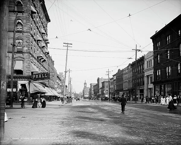 Genesee Avenue, Saginaw, Mich. between 1900 and 1910. Creator: Unknown