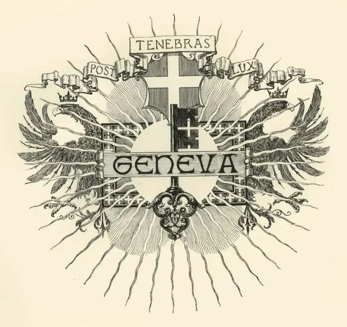 Framed Print : Geneva, 1891. Creator: Unknown Framed Print : Geneva, 1891. Creator: Unknown
