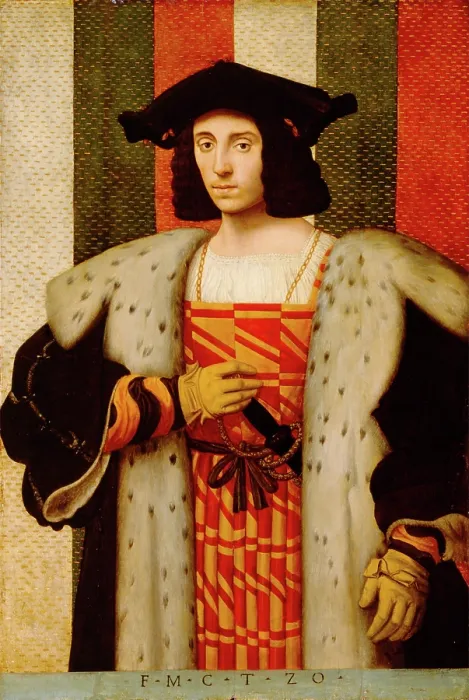Framed Print : Gentleman of the Trivulzio Family, between 1450 and 1528. Creator: Bernardino de'Conti. Gentleman of the Trivulzio Family, between 1450 and 1528. Creator: Bernardino de'Conti Framed Print : Gentleman of the Trivulzio Family, between 1450 and 1528. Creator: Bernardino de'Conti. Gentleman of the Trivulzio Family, between 1450 and 1528. Creator: Bernardino de'Conti