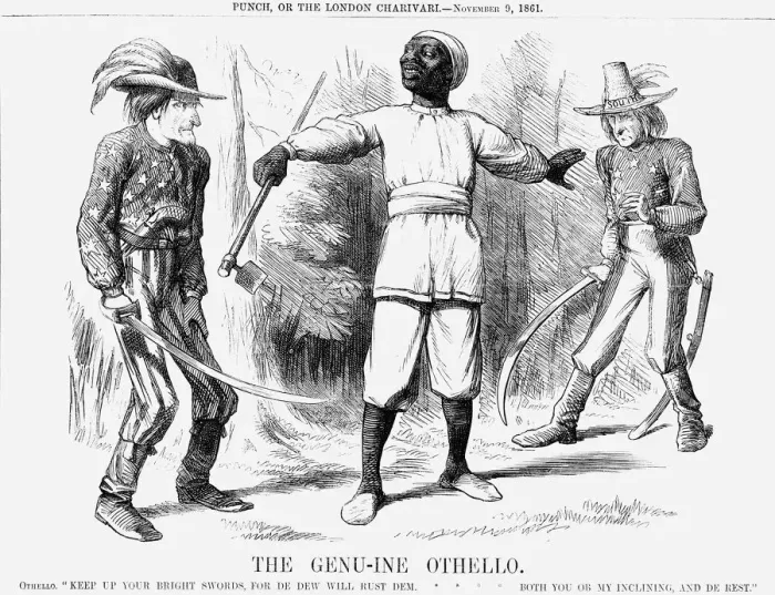 Framed Print : The Genu-ine Othello, 1861 Framed Print : The Genu-ine Othello, 1861