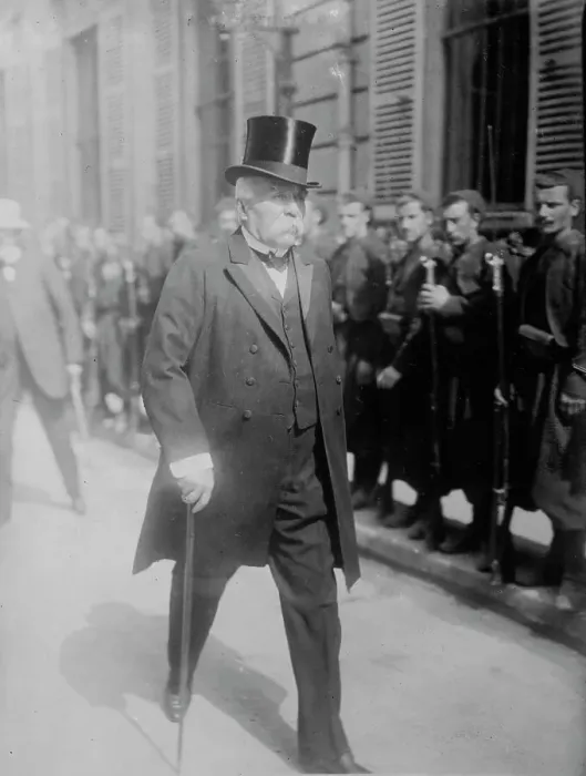 Framed Print : Geo. Clemenceau, 1917. Creator: Bain News Service Framed Print : Geo. Clemenceau, 1917. Creator: Bain News Service