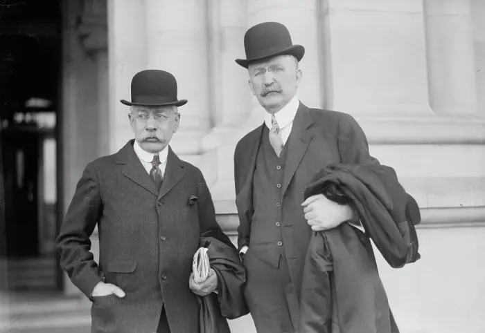 Framed Print : Geo. Wickersham [and] W.F. Sheehan, between c1910 and c1915. Creator: Bain News Service